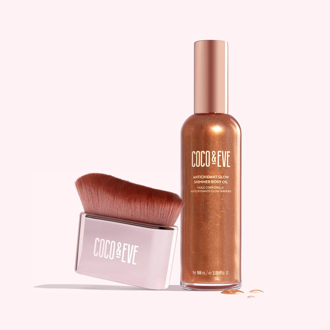 Coco & eve Antioxidant Glow Shimmer Body Oil 100ml - Zin Beauty Shop - Zine Beauty Shop