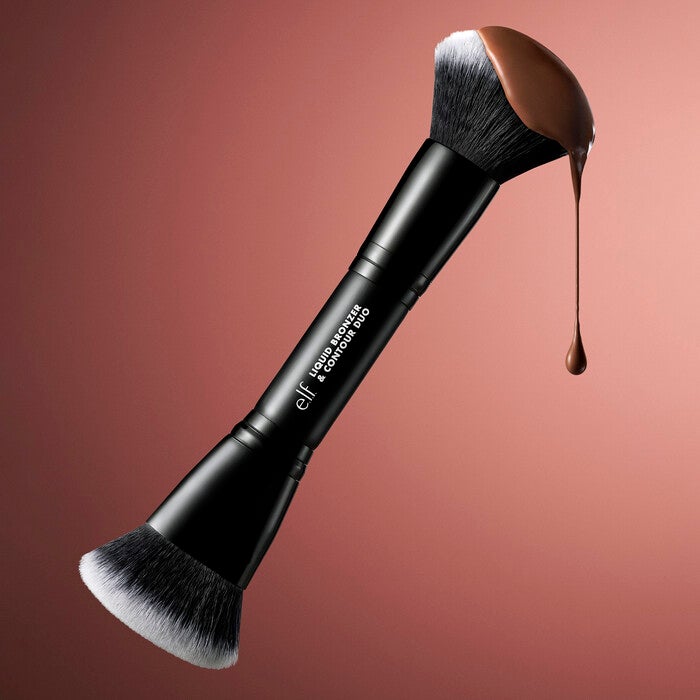 Elf Liquid Bronzer & Contour Duo Brush - Zin Beauty Shop - Zine Beauty Shop