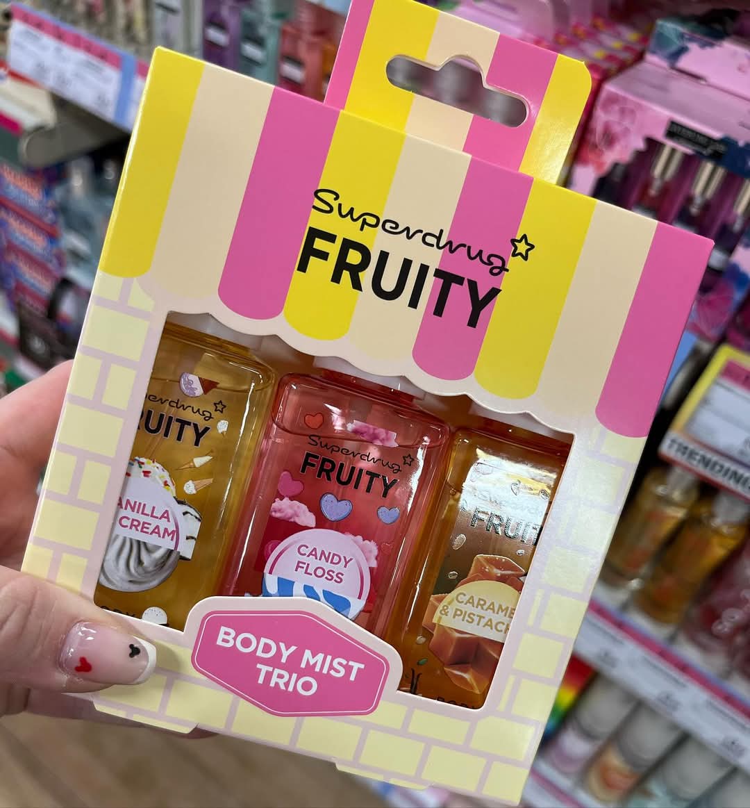 Fruity Mists Gift Set 100ml ×3 - Zine Beauty Shop - Zine Beauty Shop