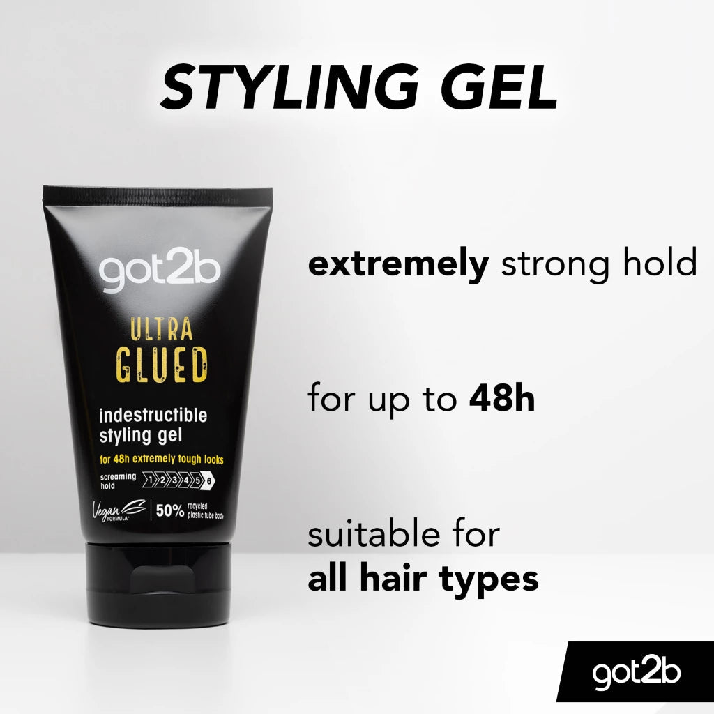 Got2b GLUED WATER RESISTANT SPIKING GEL 150ml - Zin Beauty Shop - Zine Beauty Shop