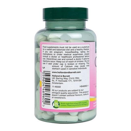 Holland & Barrett Calcium + Magnesium & Vitamin D 120 Tablets - Zin Beauty Shop - Zine Beauty Shop