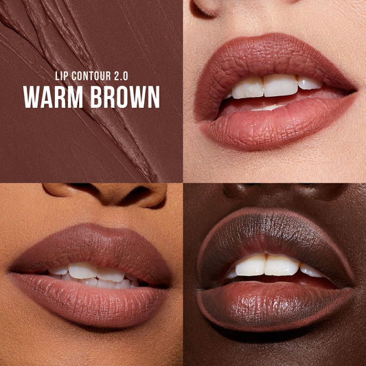 Huda Beauty Lip Contour Mini Duo Yummy Browns - Zin Beauty Shop - Zine Beauty Shop
