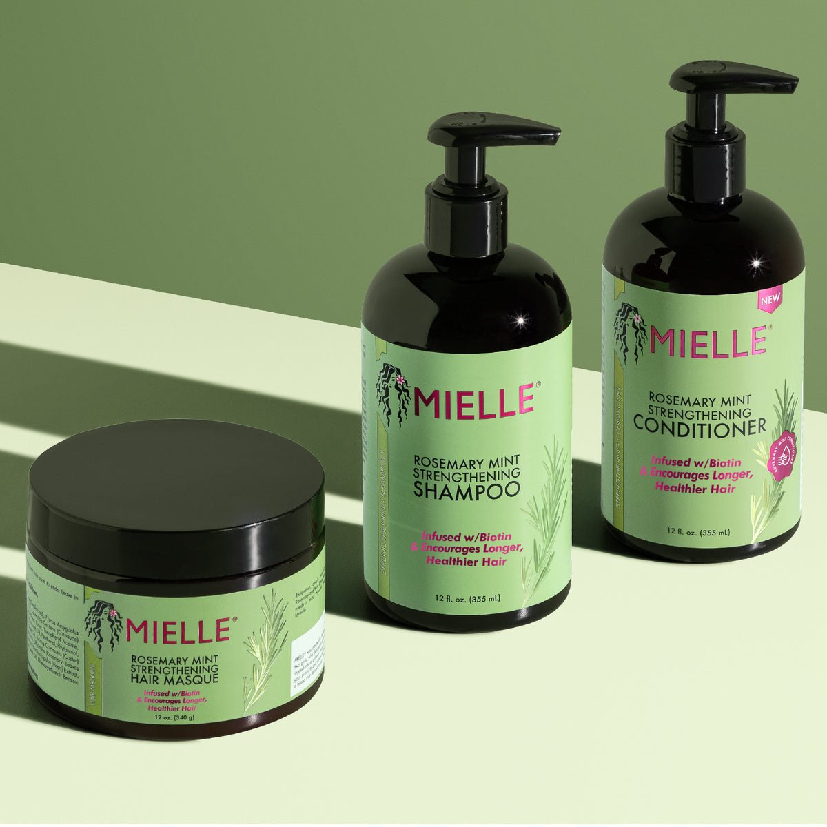 Mielle Rosemary Mint Strengthening Hair Masque - Zin Beauty Shop - Zine Beauty Shop