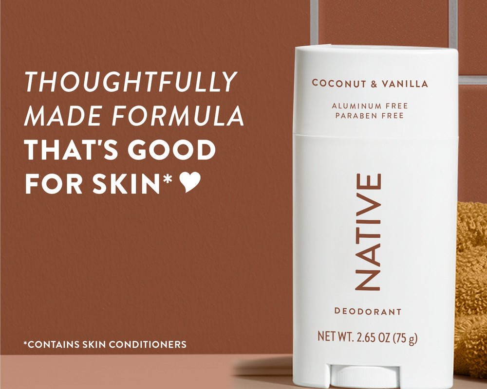 Native Coconut & Vanilla Deodorant Stick - Zin Beauty Shop - Zine Beauty Shop