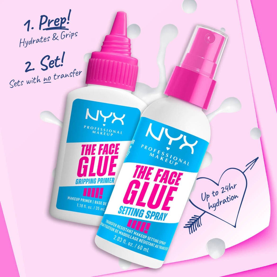 NYX The Face Glue Primer - Zine Beauty Shop - Zine Beauty Shop