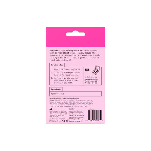 Starface Pink Hydro-Star pimple patches 32