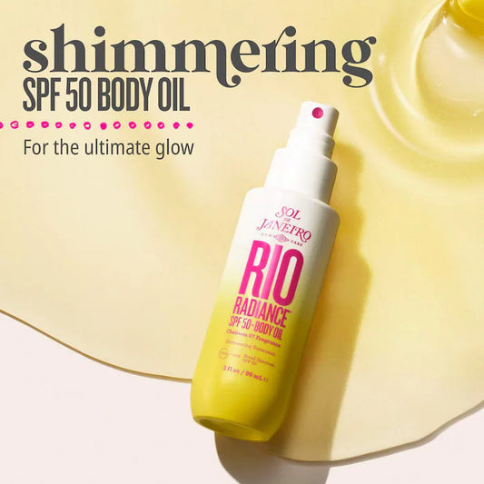 Sol de Janeiro Rio Radiance™ SPF 50 Aceite corporal brillante protector solar