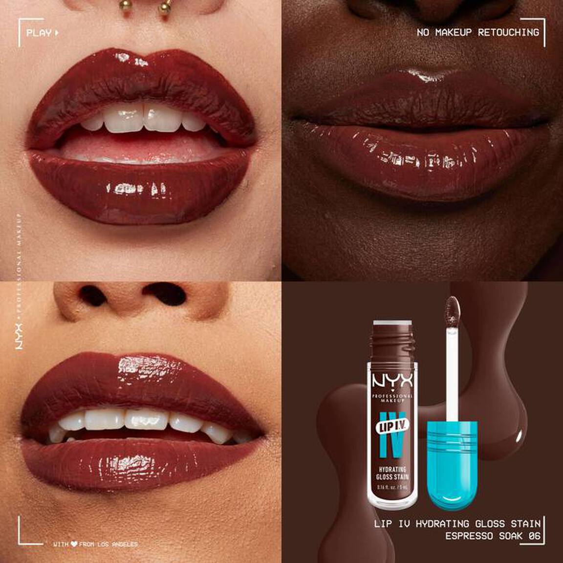 NYX Lip IV Hydrating Gloss Stain