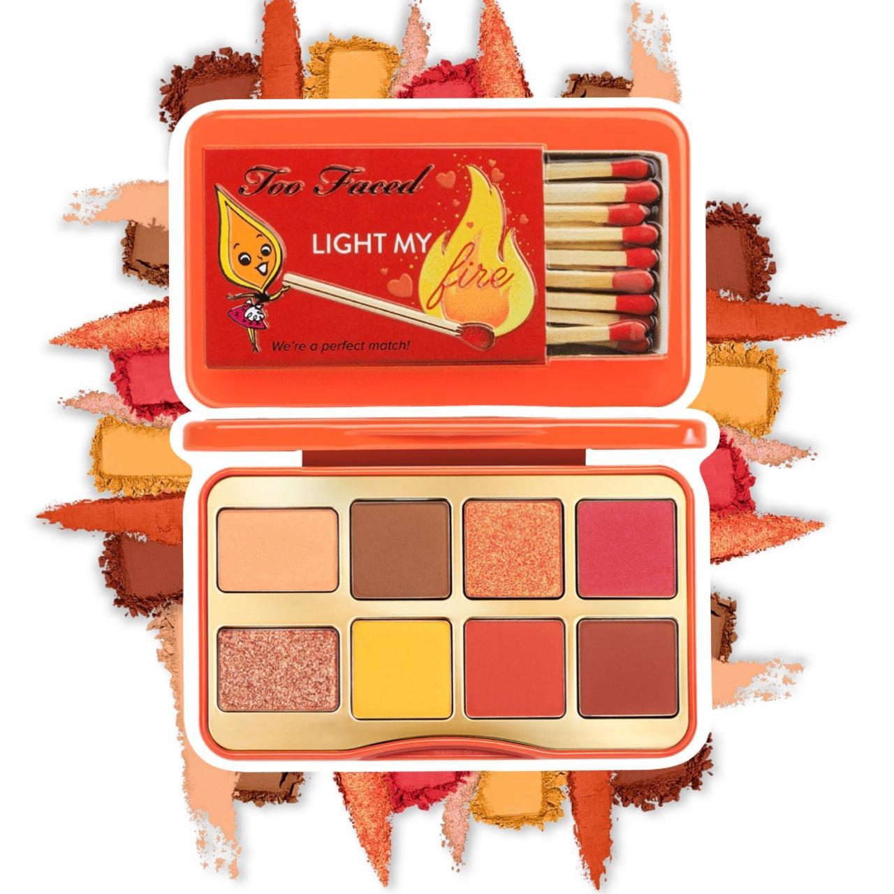 Too Faced Light My Fire Mini deals Eyeshadow Palette