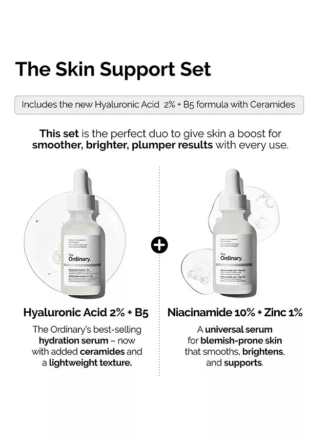 The Ordinary The Skin Support Set - Zine Beauty Shop