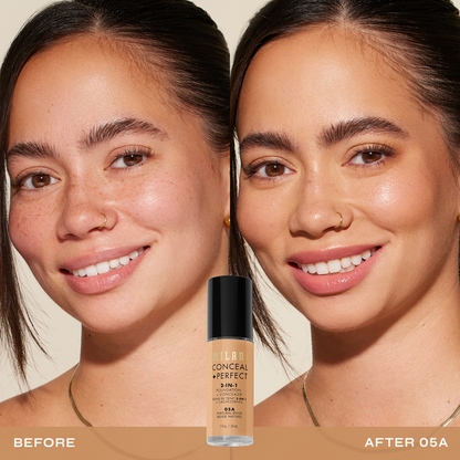 MILANI Conceal + Perfect 2-In-1 Foundation + Concealer - Zine Beauty Shop