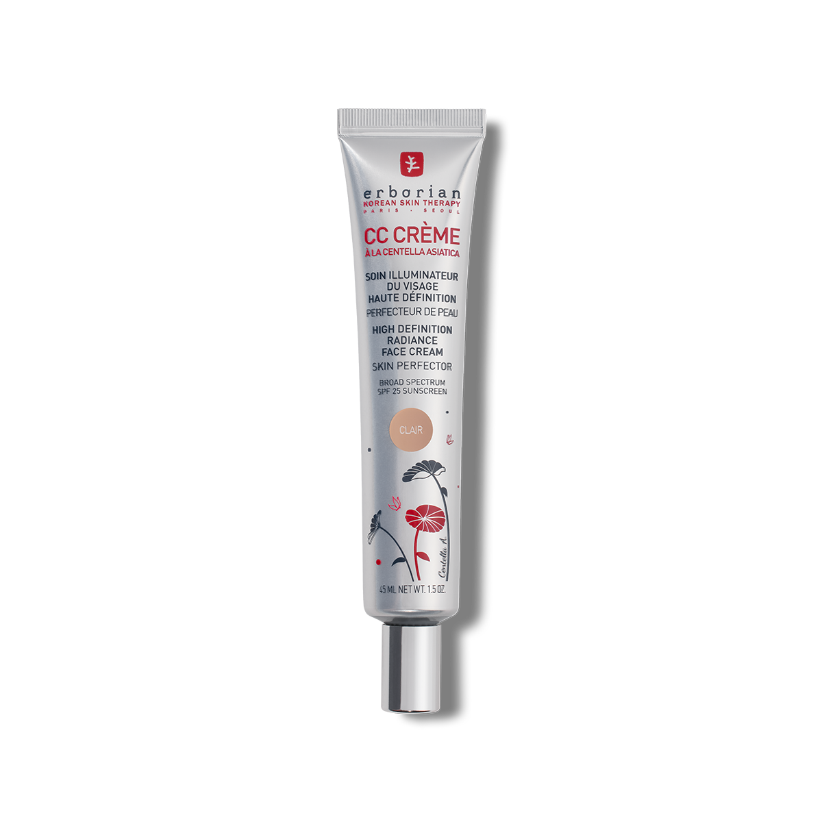 Erborian CC Cream Doré
Even Tone Skin Perfector "Healthy Glow" Effect