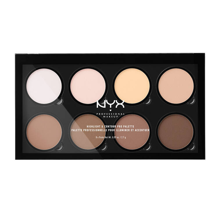 NYX Highlight & Contour Powder Palette - Zine Beauty Shop