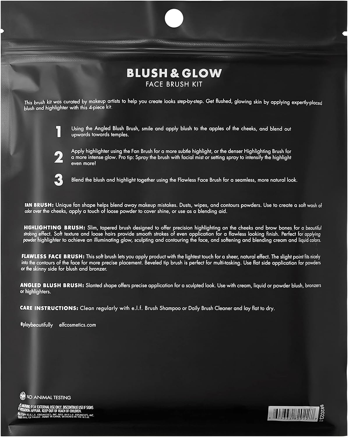 e.l.f. Blush & Glow Brush Kit - Zine Beauty Shop