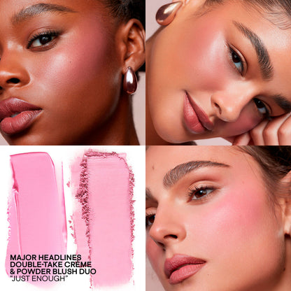 Patrick Ta MAJOR HEADLINES CRÈME & POWDER BLUSH DUO - Zine Beauty Shop