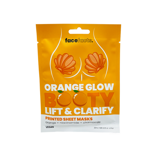 Face Facts Orange Glow Booty Lift & Clarify Sheet Mask