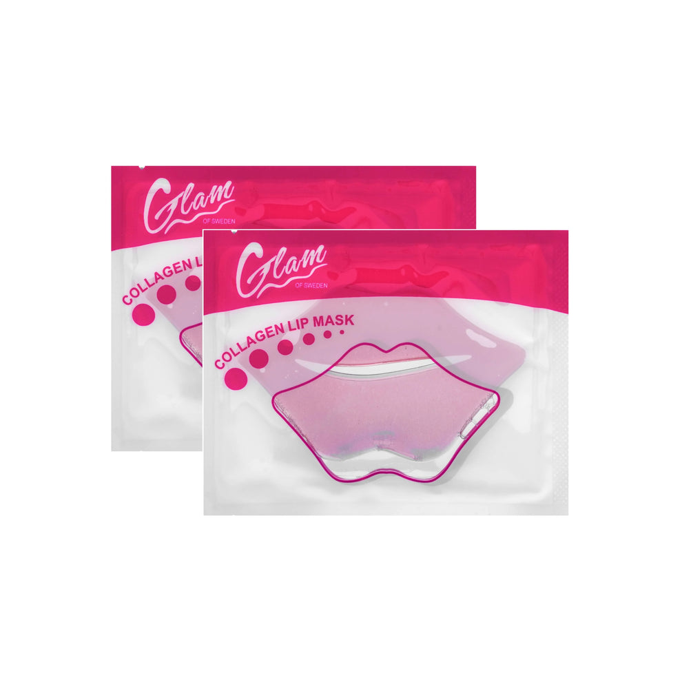 Glam of Sweden Collagen lip mask 2 gel packs