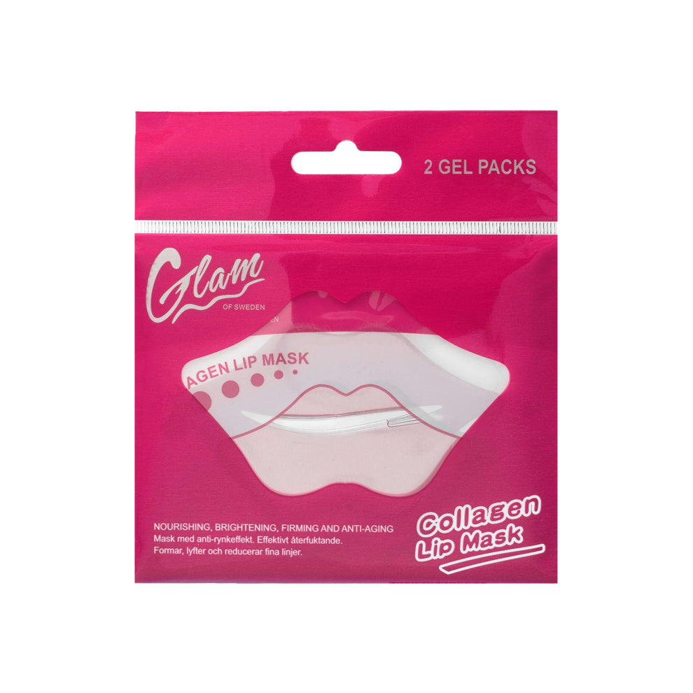 Glam of Sweden Collagen lip mask 2 gel packs