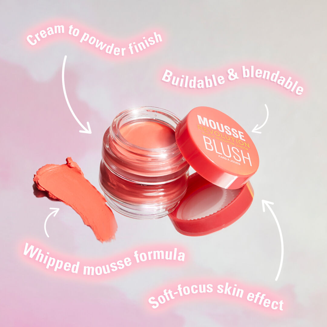 Makeup Revolution Mousse Blusher - Zine Beauty Shop