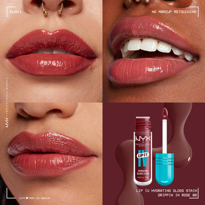 NYX Lip IV Hydrating Gloss Stain - Zine Beauty Shop