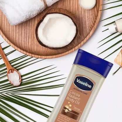 Vaseline Intensive Care Cocoa Radiant Body Gel Oil 200ml - Zine Beauty Shop