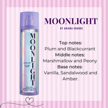 Ariana Grande Moonlight Body Mist 236ml - Zine Beauty Shop - Zine Beauty Shop