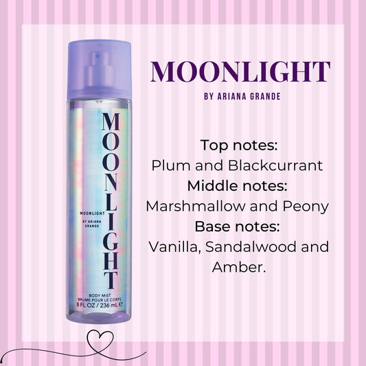 Ariana Grande Moonlight Body Mist 236ml - Zine Beauty Shop - Zine Beauty Shop