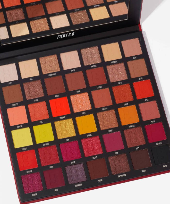 Beauty Bay FIERY 2.0 42 COLOUR PALETTE - Zine Beauty Shop - Zine Beauty Shop