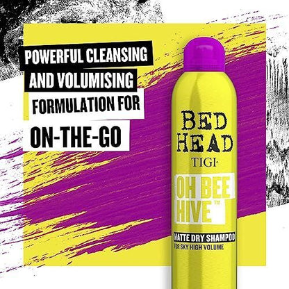 BED HEAD OH BEE HIVETM DRY SHAMPOO FOR VOLUME AND MATTE FINISH 142 g | 238 m - Zine Beauty Shop - Zine Beauty Shop