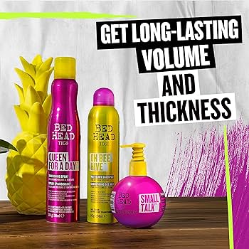 BED HEAD QUEEN FOR A DAYTM THICKENING SPRAY FOR FINE HAIR 311ml - Zine Beauty Shop - Zine Beauty Shop