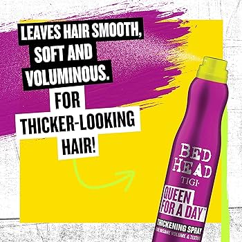 BED HEAD QUEEN FOR A DAYTM THICKENING SPRAY FOR FINE HAIR 311ml - Zine Beauty Shop - Zine Beauty Shop