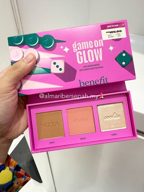 Benefit Game On Glow Blush, Bronzer and Highlighter - Zin Beauty Shop - Zine Beauty Shop