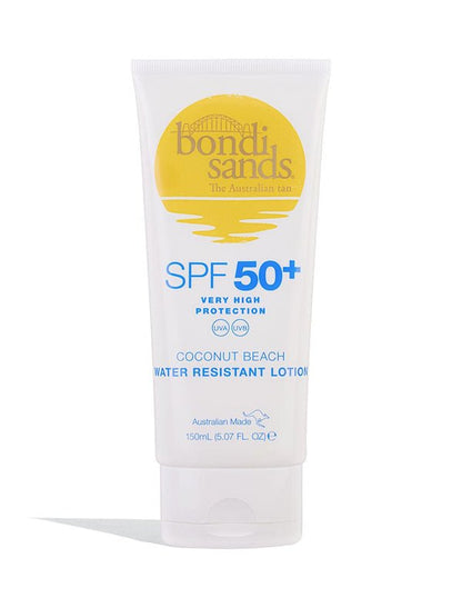 Bondi Sands SPF 50+ Body Sunscreen Lotion Coconut Beach Scent 150ml - Zine Beauty Shop - Zine Beauty Shop