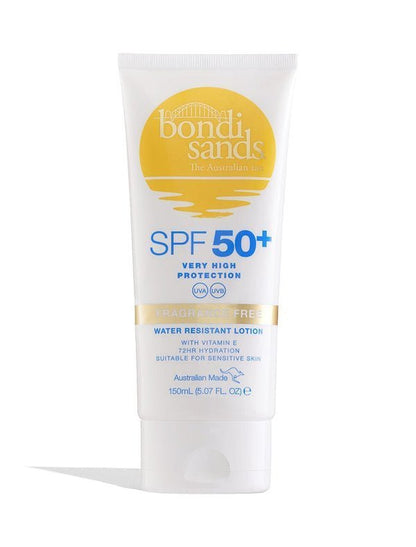 Bondi Sands SPF 50+ Fragrance Free Body Sunscreen Lotion 150ML - Zin Beauty Shop - Zine Beauty Shop