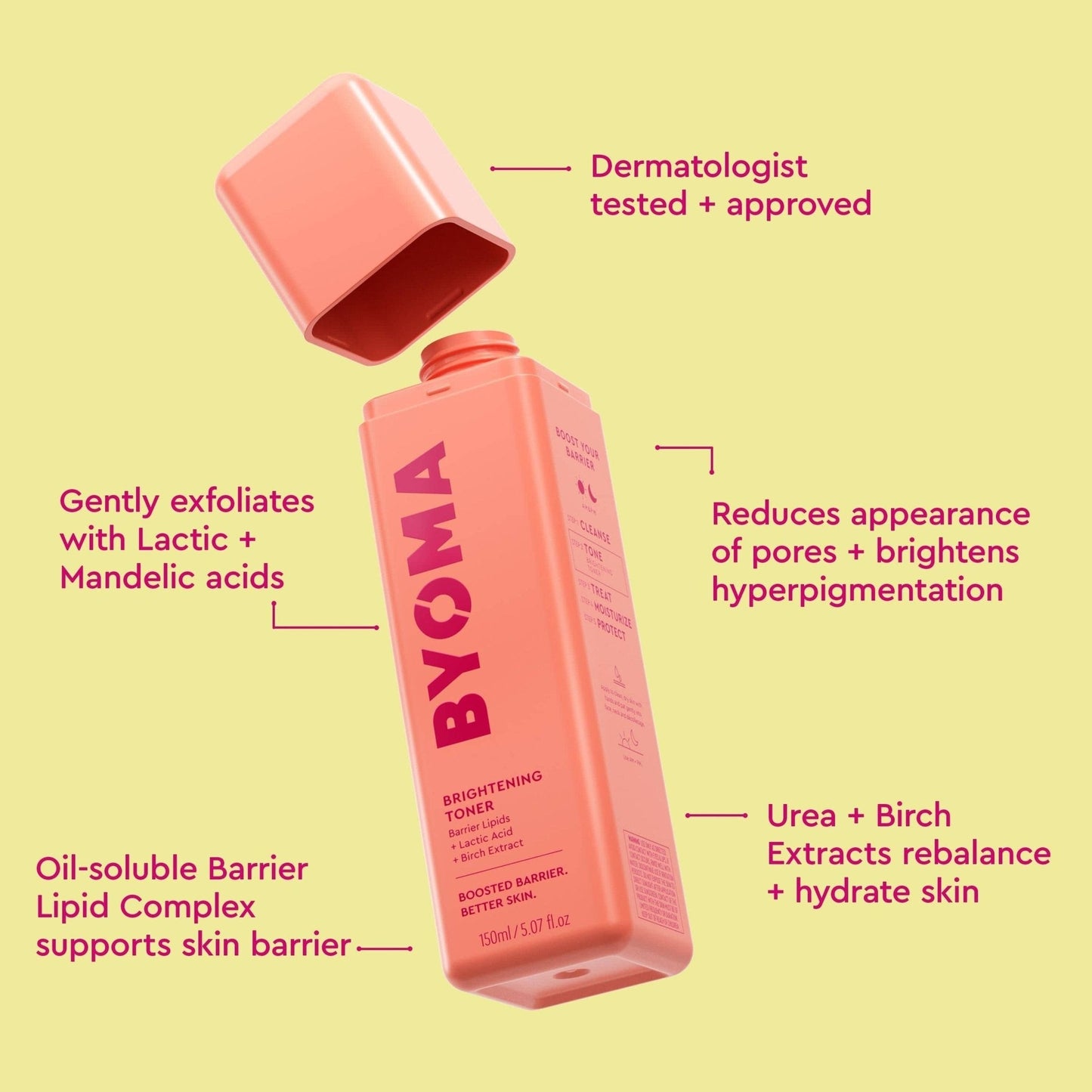 Byoma Brightening Toner 150ml - Zin Beauty Shop - Zine Beauty Shop