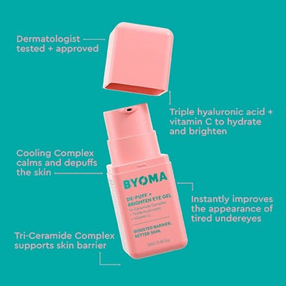 Byoma De - Puff + Brighten Eye Gel - Zine Beauty Shop - Zine Beauty Shop