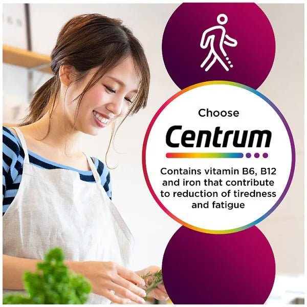 Centrum Women Multivitamins And Minerals, 30 Tablets (03/2028) - Zin Beauty Shop - Zine Beauty Shop