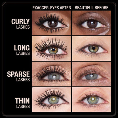 Charlotte Tilbury EXAGGER-EYES VOLUME MASCARA 10ml - Zin Beauty Shop - Zine Beauty Shop