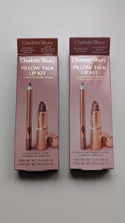 Charlotte Tilbury Mini Pillow Talk Lip Kit - Zine Beauty Shop - Zine Beauty Shop