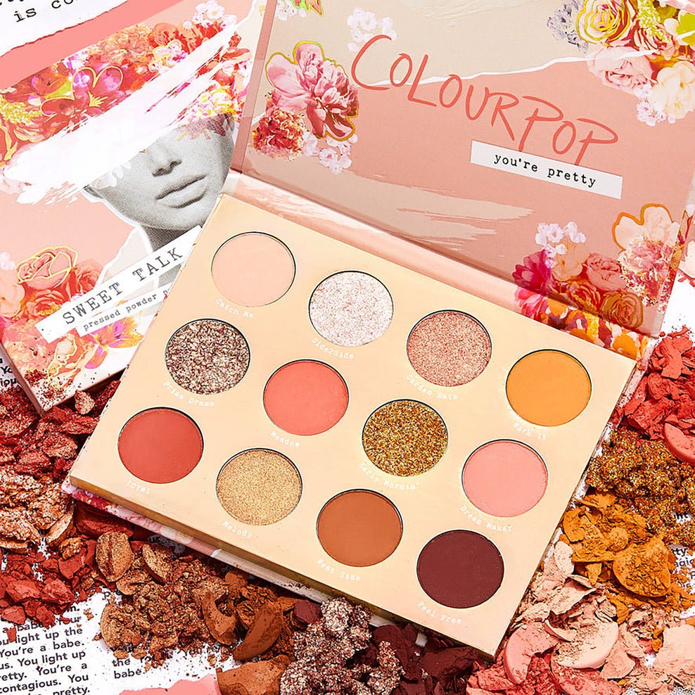 Colourpop Sweet Talk Eye Shadow Palette - Zin Beauty Shop - Zine Beauty Shop