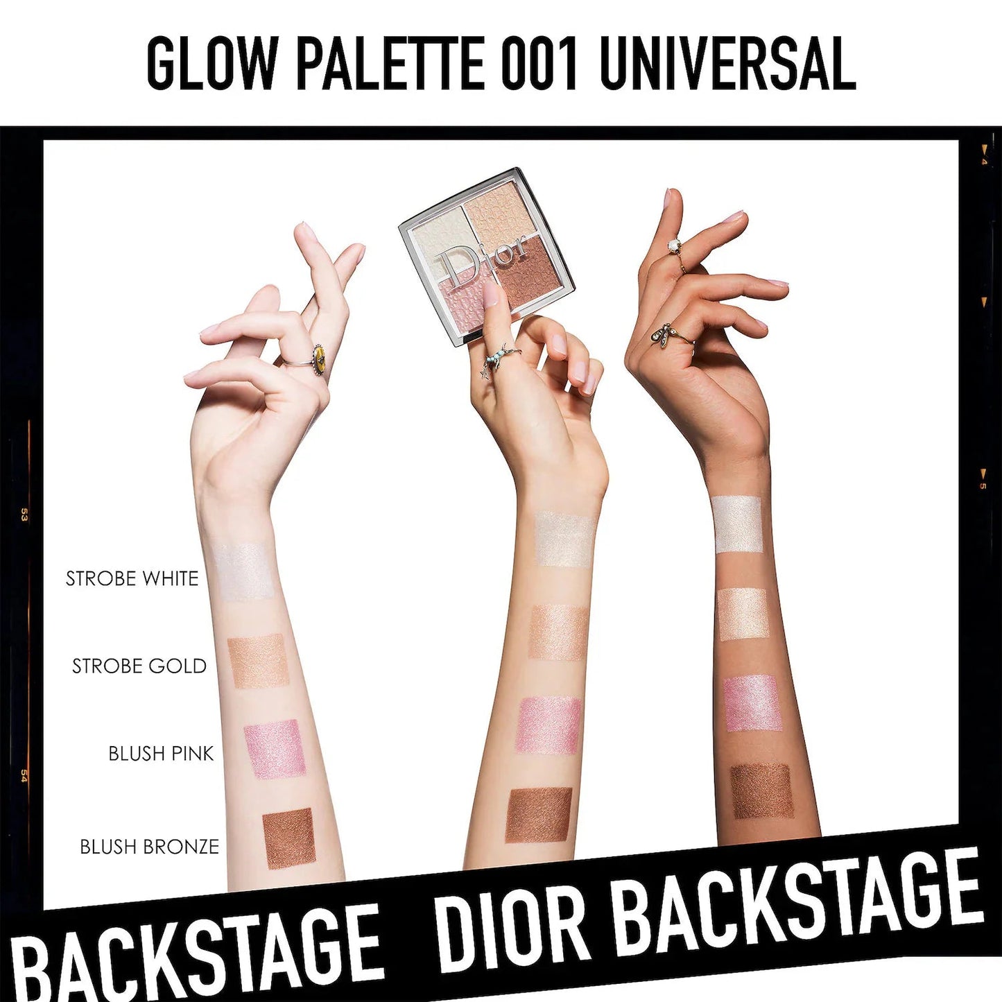 DIOR BACKSTAGE Glow Face Palette - Zin Beauty Shop - Zine Beauty Shop