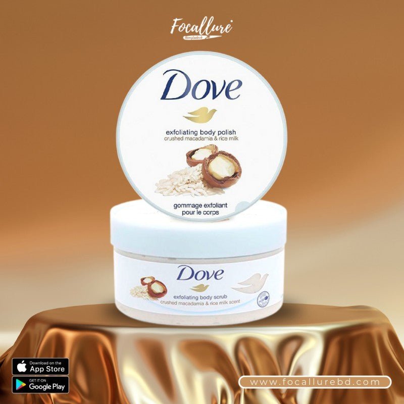 Dove Body Scrub 225ml - Zin Beauty Shop - Zine Beauty Shop