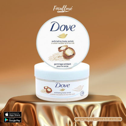 Dove Body Scrub 225ml - Zin Beauty Shop - Zine Beauty Shop