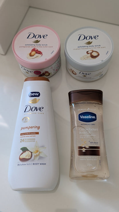 Dove Pampering Advanced Care Body Wash Shower Gel 400Ml - Zine Beauty Shop - Zine Beauty Shop