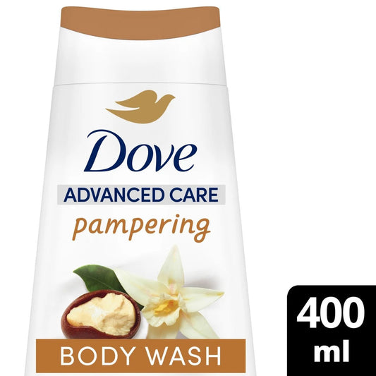 Dove Pampering Advanced Care Body Wash Shower Gel 400Ml - Zine Beauty Shop - Zine Beauty Shop
