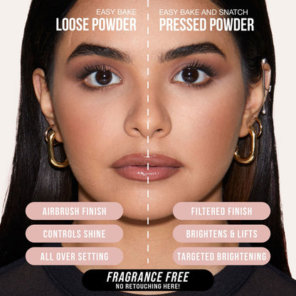 Easy Bake Fragrance Free Loose Baking and Setting Powder - Zin Beauty Shop - Zine Beauty Shop