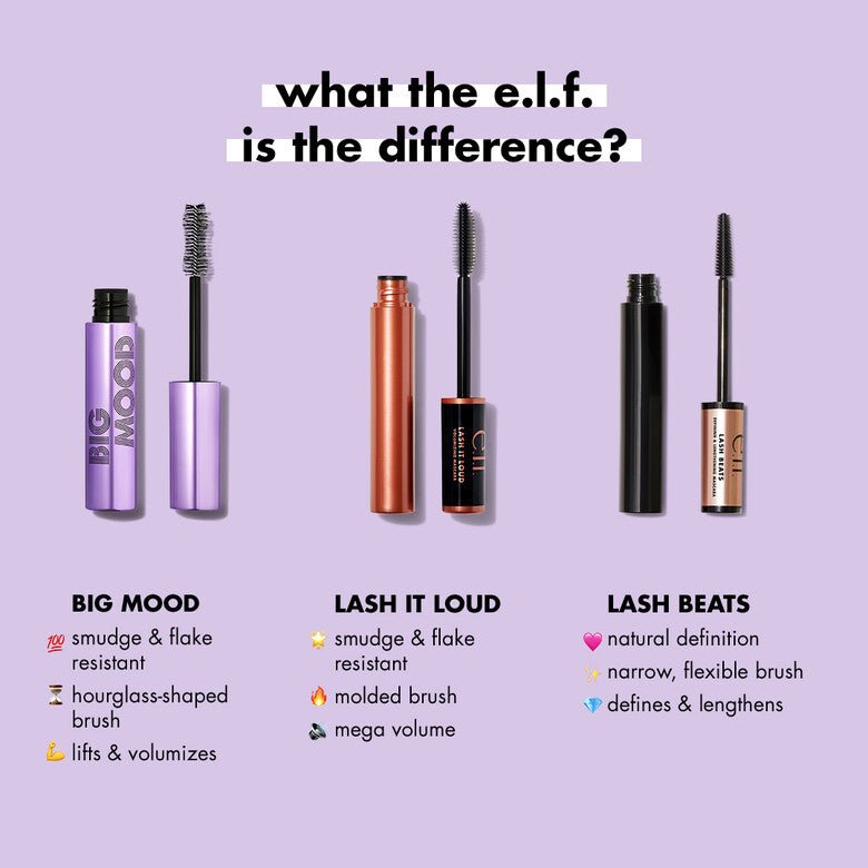 elf Big Mood Mascara - Zin Beauty Shop - Zine Beauty Shop