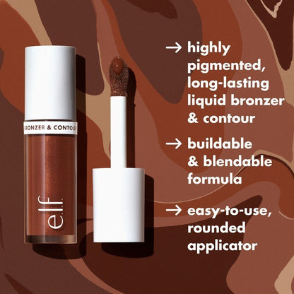 Elf Camo Liquid Bronzer & Contour - Zine Beauty Shop - Zine Beauty Shop