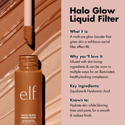 elf Halo Glow Liquid Filter - Zin Beauty Shop - Zine Beauty Shop