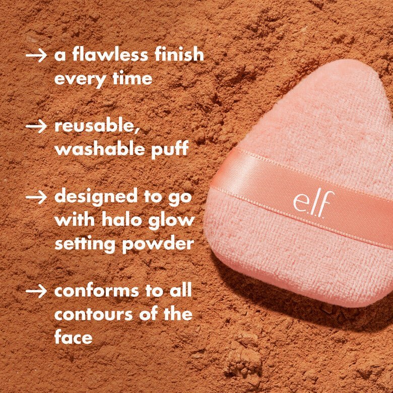 ELF Halo Glow Powder Puff - Zin Beauty Shop - Zine Beauty Shop